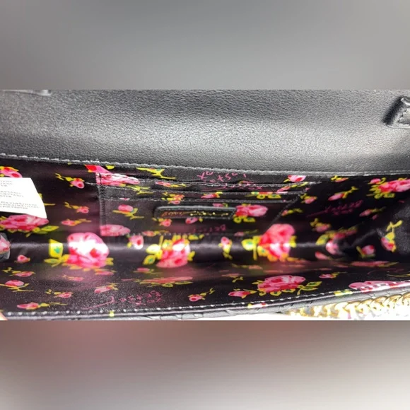 Betsey Johnson bow crossbody clutch purse NWT - Picture 10 of 11